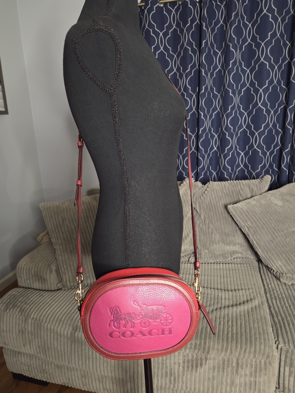 Coach C5777 Camera Bag In Colorblock With Horse And Carriage - NWOT